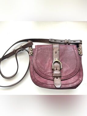 Lucky Brand leather crossbody.